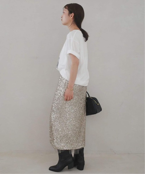 SLOBE IENA(スローブイエナ)の「《追加5》GOOD ROCK SPEED SLOBE別注 LIFE PC PHOTO TEE1(Tシャツ/カットソー・レディース・ホワイト/ブラック・FREE)」の20枚目の写真