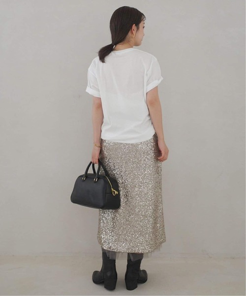 SLOBE IENA(スローブイエナ)の「《追加5》GOOD ROCK SPEED SLOBE別注 LIFE PC PHOTO TEE1(Tシャツ/カットソー・レディース・ホワイト/ブラック・FREE)」の19枚目の写真