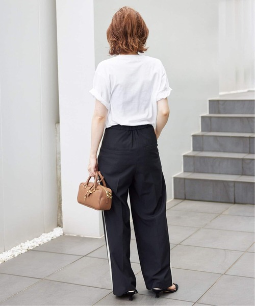 SLOBE IENA(スローブイエナ)の「《追加5》GOOD ROCK SPEED SLOBE別注 LIFE PC PHOTO TEE1(Tシャツ/カットソー・レディース・ホワイト/ブラック・FREE)」の4枚目の写真