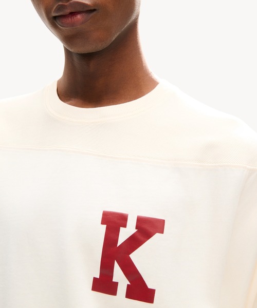 KENZO(ケンゾー)の「KENZO VARSITY LS T-SHIRT(Tシャツ/カットソー・メンズ・ベージュ系その他・MEDIUM/LARGE/X-LARGE/SMALL)」の2枚目の写真
