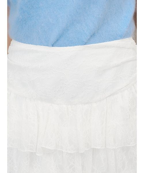 SNIDEL(スナイデル)の「ツイストフリルミニスカショーパン(その他パンツ・レディース・グレー/ホワイト/ピンク・F)」の15枚目の写真