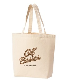 Ol' Basics(オール・ベーシックス) トートバッグ キャンバス ロープロゴ プリント 鞄 BAG アメカジ メンズ レディース ユニセックス SMサイズ