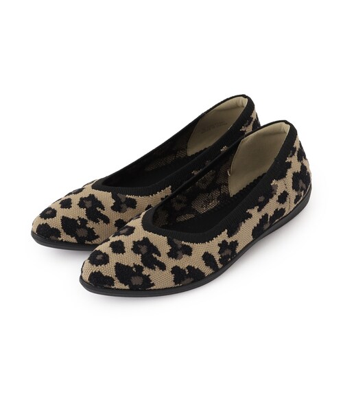 SHOO・LA・RUE(シューラルー)の「【洗える】NEWニットパンプス(パンプス・レディース・ブラック/ブラック系/ダークブラウン系・35/45/25)」の3枚目の写真