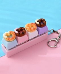 CLOTHY（クロシィ）の「【カチカチしたくなる可愛さ☆】スイーツモチーフ キーキャップ チャーム キーホルダー（キーホルダー）」