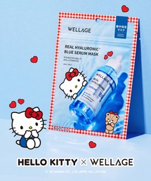 WELLAGE（ウェラージュ）の「【NEW】【WELLAGE/ウェラージュ】HAブルーセラムマスク ハローキティ エディション（7枚入り）（パック/フェイスマスク）」