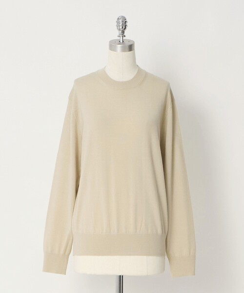 LOEFF(ロエフ)の「<LOEFF>14ケージ ニット プルオーバー(ニット/セーター・レディース・ブラック/ナチュラル/コバルトブルー/グレー系・FREE)」の3枚目の写真