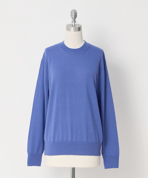 LOEFF(ロエフ)の「<LOEFF>14ケージ ニット プルオーバー(ニット/セーター・レディース・ブラック/ナチュラル/コバルトブルー/グレー系・FREE)」の4枚目の写真