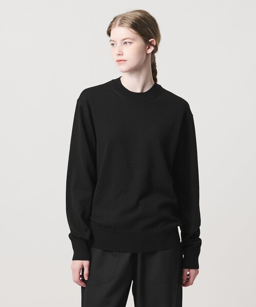 LOEFF(ロエフ)の「<LOEFF>14ケージ ニット プルオーバー(ニット/セーター・レディース・ブラック/ナチュラル/コバルトブルー/グレー系・FREE)」の8枚目の写真