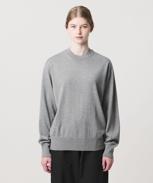 LOEFF(ロエフ)の「<LOEFF>14ケージ ニット プルオーバー(ニット/セーター・レディース・ブラック/ナチュラル/コバルトブルー/グレー系・FREE)」の9枚目の写真