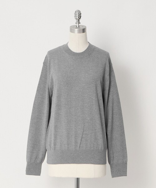 LOEFF(ロエフ)の「<LOEFF>14ケージ ニット プルオーバー(ニット/セーター・レディース・ブラック/ナチュラル/コバルトブルー/グレー系・FREE)」の13枚目の写真