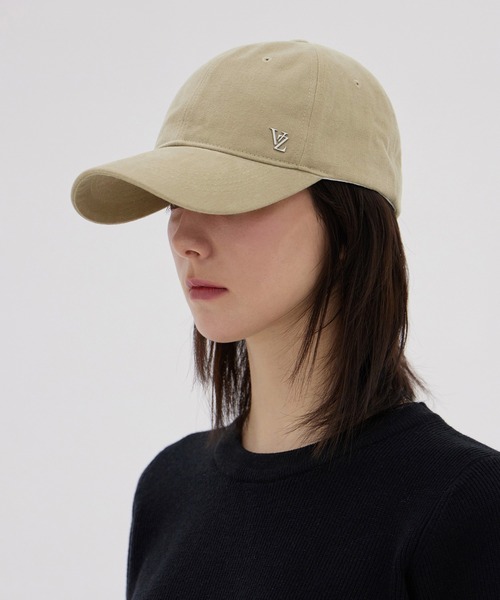 L.H.P(エルエイチピー)の「VARZAR/バザール/VZ Minimal Stud Ball Cap(キャップ・レディース・ネイビー/ブラック/ホワイト/ベージュ・F)」の3枚目の写真