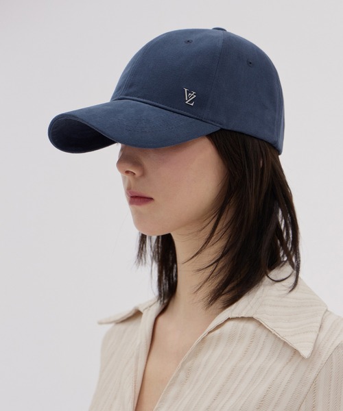 L.H.P(エルエイチピー)の「VARZAR/バザール/VZ Minimal Stud Ball Cap(キャップ・レディース・ネイビー/ブラック/ホワイト/ベージュ・F)」の4枚目の写真