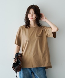 刺繍ロゴTee