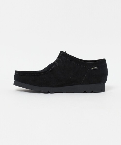 Clarks Originals(クラークスオリジナルズ)の「<Clarks Originals>Wallabee GTX SUEDE/ワラビー ゴアテックス スエード(モカシン/デッキシューズ・メンズ・ブラック・8h/6h/8/7h/9/9h/7)」の1枚目の写真