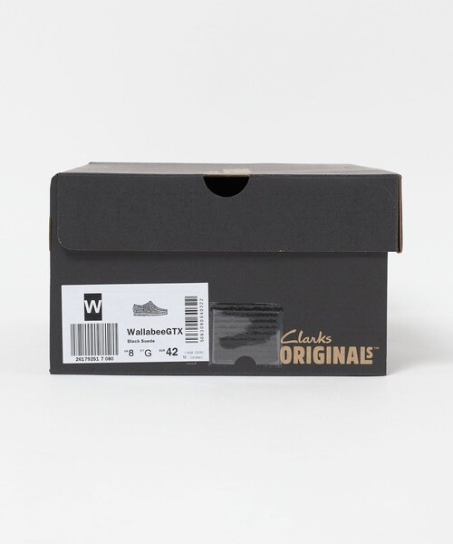 Clarks Originals(クラークスオリジナルズ)の「<Clarks Originals>Wallabee GTX SUEDE/ワラビー ゴアテックス スエード(モカシン/デッキシューズ・メンズ・ブラック・8h/6h/8/7h/9/9h/7)」の12枚目の写真