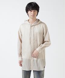 Toironier/トワロニエ/Sheer Hooded Shirts