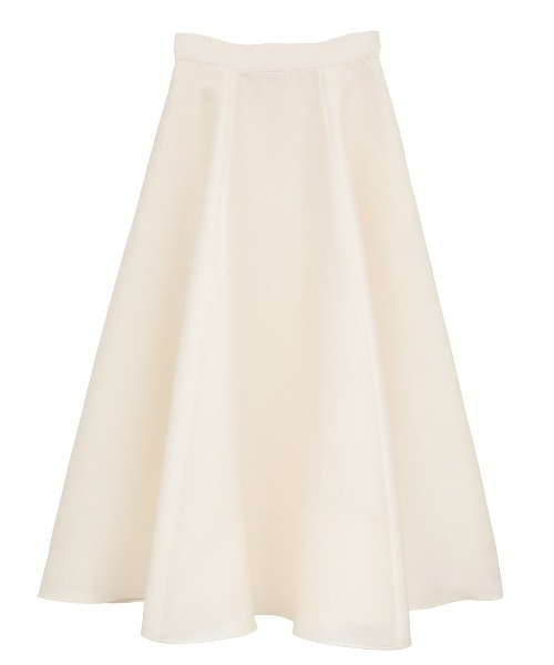 CLANE(クラネ)の「CLANE/クラネ/VOLUME FLARE SKIRT(スカート・レディース・ブラック/キャメル/アイボリー・1)」の1枚目の写真