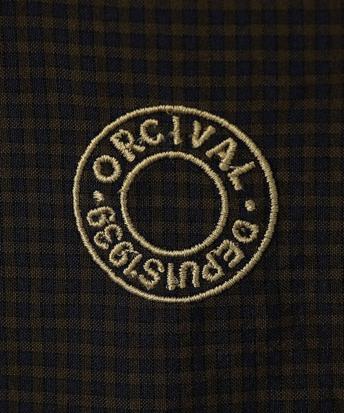 ORCIVAL(オーシバル)の「ORCIVAL | コットンポリエステル ギャザーシャツ CHECK WOMEN(シャツ/ブラウス・レディース・ブラウン系その他/グレー系その他・1)」の10枚目の写真