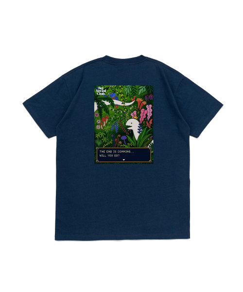 NET SOCIAL CLUB（ネットソーシャルクラブ）の「終末の蛇アドベンチャーログ半袖Tシャツ（ダークブルー）（Tシャツ/カットソー・レディース・その他・LARGE/SMALL/MEDIUM/X-LARGE）」の5枚目の写真