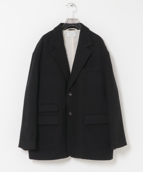 URBAN RESEARCH（アーバンリサーチ）の「new basic　BOILED WOOL JACKET（テーラードジャケット・レディース・ブラウン/ブラック・38/36）」の2枚目の写真