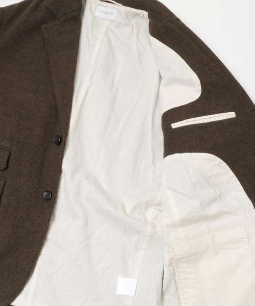 URBAN RESEARCH（アーバンリサーチ）の「new basic　BOILED WOOL JACKET（テーラードジャケット・レディース・ブラウン/ブラック・38/36）」の4枚目の写真