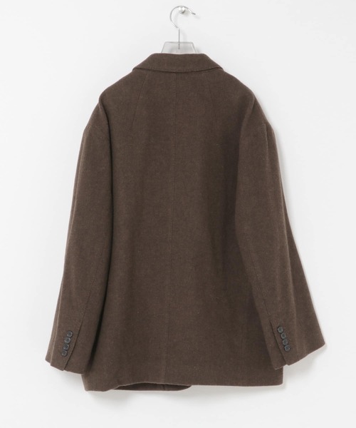 URBAN RESEARCH（アーバンリサーチ）の「new basic　BOILED WOOL JACKET（テーラードジャケット・レディース・ブラウン/ブラック・38/36）」の5枚目の写真