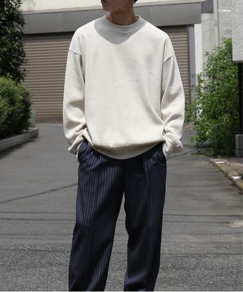 crepuscule(クレプスキュール)の「crepuscule Co/he rib sweat p/o(パーカー・メンズ・オートミール/グレー系その他・2/1)」の1枚目の写真