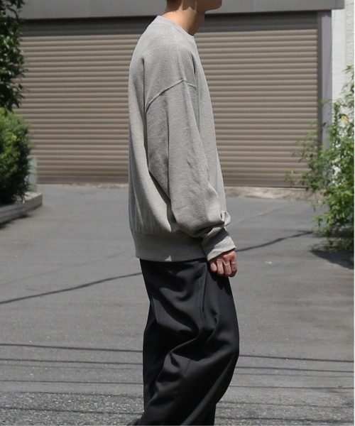crepuscule(クレプスキュール)の「crepuscule Co/he rib sweat p/o(パーカー・メンズ・オートミール/グレー系その他・2/1)」の3枚目の写真