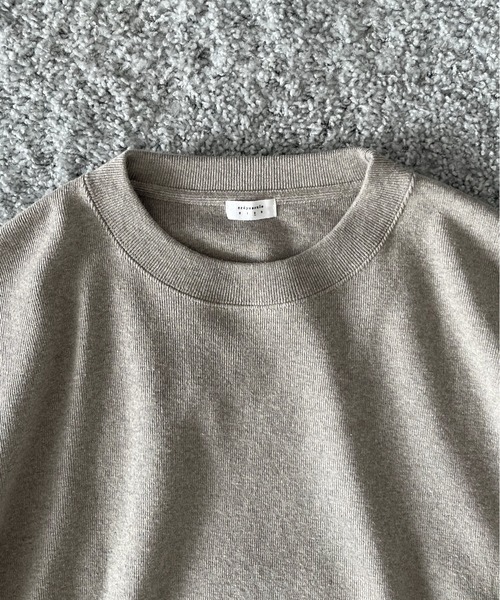 crepuscule(クレプスキュール)の「crepuscule Co/he rib sweat p/o(パーカー・メンズ・オートミール/グレー系その他・2/1)」の6枚目の写真