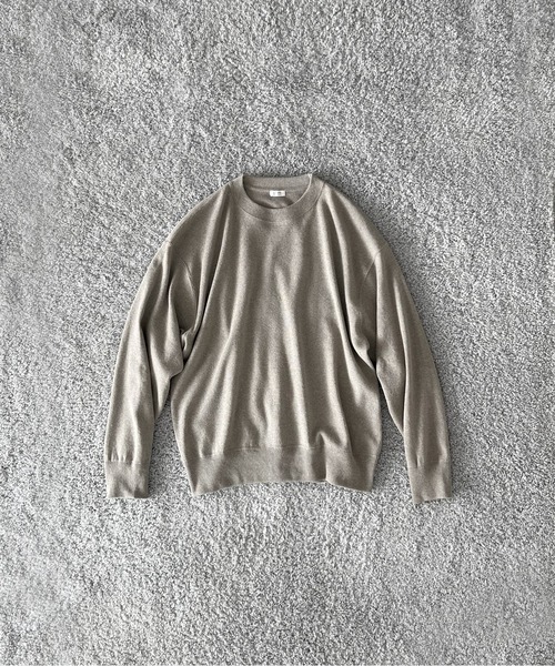 crepuscule(クレプスキュール)の「crepuscule Co/he rib sweat p/o(パーカー・メンズ・オートミール/グレー系その他・2/1)」の5枚目の写真