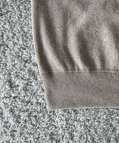 crepuscule(クレプスキュール)の「crepuscule Co/he rib sweat p/o(パーカー・メンズ・オートミール/グレー系その他・2/1)」の8枚目の写真