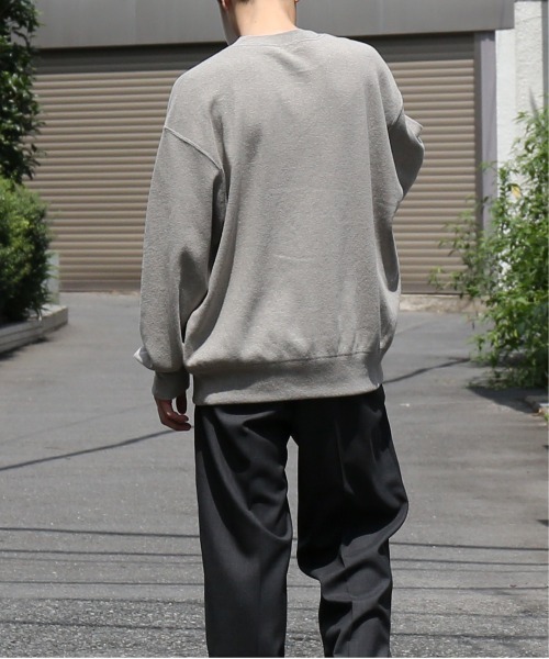 crepuscule(クレプスキュール)の「crepuscule Co/he rib sweat p/o(パーカー・メンズ・オートミール/グレー系その他・2/1)」の4枚目の写真