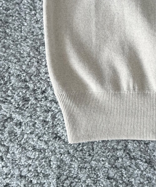 crepuscule(クレプスキュール)の「crepuscule Co/he rib sweat p/o(パーカー・メンズ・オートミール/グレー系その他・2/1)」の14枚目の写真