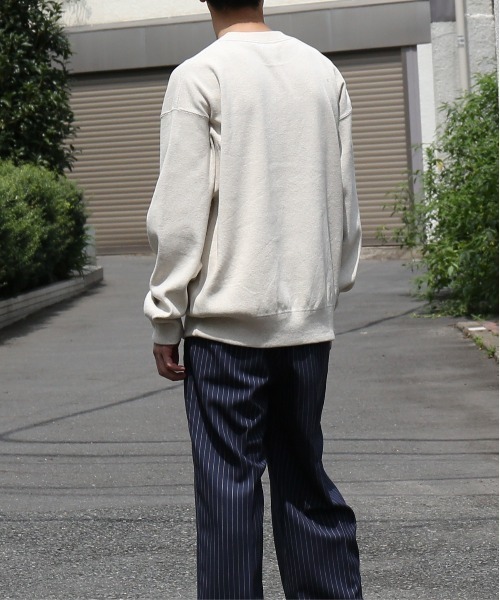 crepuscule(クレプスキュール)の「crepuscule Co/he rib sweat p/o(パーカー・メンズ・オートミール/グレー系その他・2/1)」の10枚目の写真