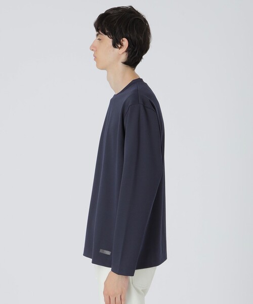 BLACK LABEL CRESTBRIDGE(ブラックレーベル・クレストブリッジ)の「CARREMANメランジハニカムカットソー(Tシャツ/カットソー・メンズ・ネイビー/ライトグレー/ブラック・L/XL/M)」の17枚目の写真