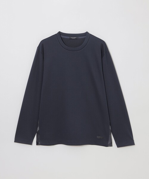 BLACK LABEL CRESTBRIDGE(ブラックレーベル・クレストブリッジ)の「CARREMANメランジハニカムカットソー(Tシャツ/カットソー・メンズ・ネイビー/ライトグレー/ブラック・L/XL/M)」の21枚目の写真