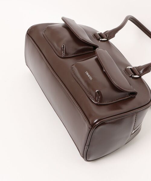 STAND OIL（スタンドオイル）の「Chubby Bag 23A-039A-MA（ショルダーバッグ・レディース・ブラウン・FREE）」の5枚目の写真