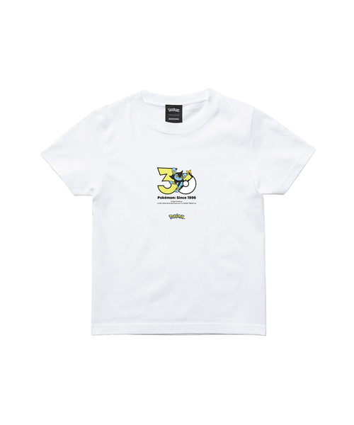 ZOZOSPOT(ゾゾスポット)の「Pokemon 30th Anniversary 1025 T-shirt 「ルクシオ」(Tシャツ/カットソー・レディース・ホワイト・SMALL/MEDIUM/LARGE/X-LARGE/XX-LARGE/XXX-LARGE/100cm/110cm/120cm/130cm/140cm/150cm/160cm)」の2枚目の写真