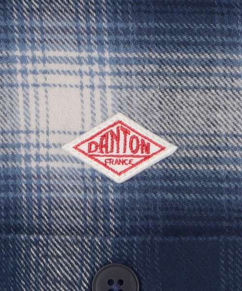 DANTON(ダントン)の「DANTON | フランネル レギュラーカラー長袖シャツ MEN(シャツ/ブラウス・メンズ・ブルー系その他/ブラック系その他・40/42)」の11枚目の写真