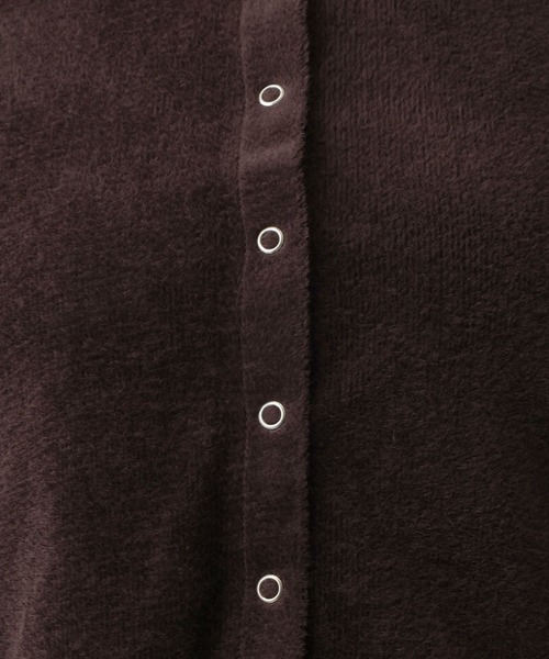 LEPSIM(レプシィム)の「《un STANDARD by LEPSIM》メッシュフェザー2WAYビスチェ 1070217(その他トップス・レディース・ブラック/ブラウン・FREE)」の7枚目の写真