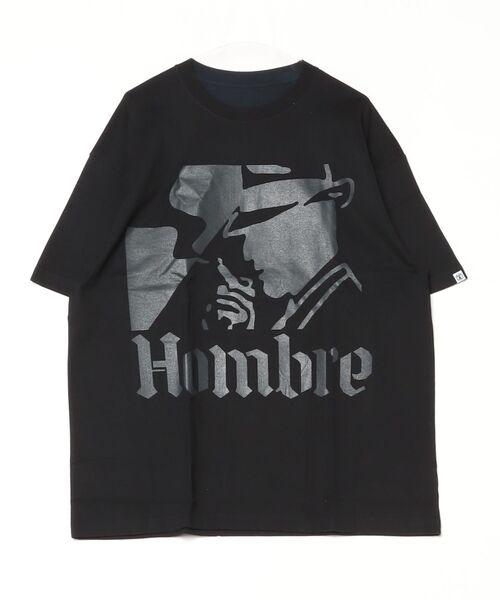 FIGURE（フィギュア）の「S/S PRINT TEE (HN) HN0262-CT0008（Tシャツ/カットソー・メンズ・ブラック/ホワイト・LARGE/X-LARGE/MEDIUM）」の2枚目の写真