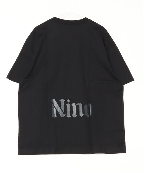 FIGURE（フィギュア）の「S/S PRINT TEE (HN) HN0262-CT0008（Tシャツ/カットソー・メンズ・ブラック/ホワイト・LARGE/X-LARGE/MEDIUM）」の3枚目の写真