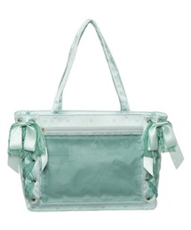 WEGO/ミルキーリボンレースアップ痛バッグS