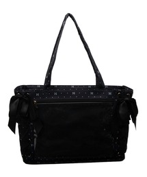 WEGO/ミルキーリボンレースアップ痛バッグS