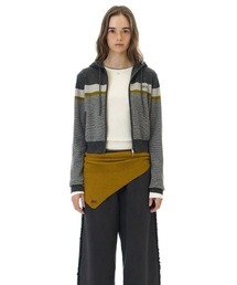 PEAK KNIT ZIP-UP