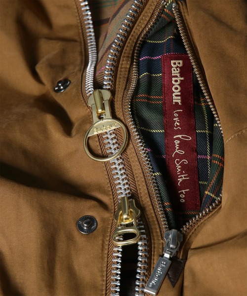 Paul Smith(ポールスミス)の「ウィメンズ "Paul Smith Loves Barbour" Bedale ピーチスキンジャケット / 265706 MCA1218(その他アウター・レディース・ブラック/ブラウン・XX-SMALL/X-SMALL)」の13枚目の写真