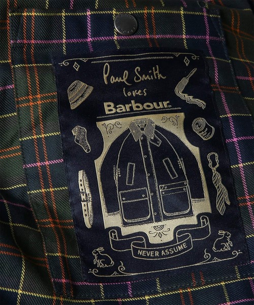 Paul Smith(ポールスミス)の「ウィメンズ "Paul Smith Loves Barbour" Bedale ピーチスキンジャケット / 265706 MCA1218(その他アウター・レディース・ブラック/ブラウン・XX-SMALL/X-SMALL)」の16枚目の写真