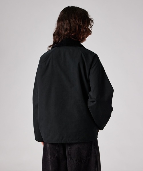 Paul Smith(ポールスミス)の「ウィメンズ "Paul Smith Loves Barbour" Bedale ピーチスキンジャケット / 265706 MCA1218(その他アウター・レディース・ブラック/ブラウン・XX-SMALL/X-SMALL)」の19枚目の写真