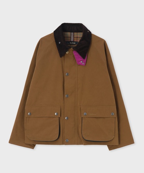 Paul Smith(ポールスミス)の「ウィメンズ "Paul Smith Loves Barbour" Bedale ピーチスキンジャケット / 265706 MCA1218(その他アウター・レディース・ブラック/ブラウン・XX-SMALL/X-SMALL)」の6枚目の写真