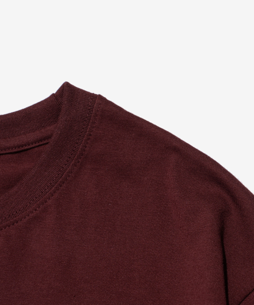 CARGOBROS FOR WOMAN(カーゴブロスフォーウィメン)の「ヴィンテージクラックロゴロングスリーブTシャツ(ワイン)(Tシャツ/カットソー・レディース・その他・SMALL/MEDIUM/LARGE/X-LARGE)」の3枚目の写真